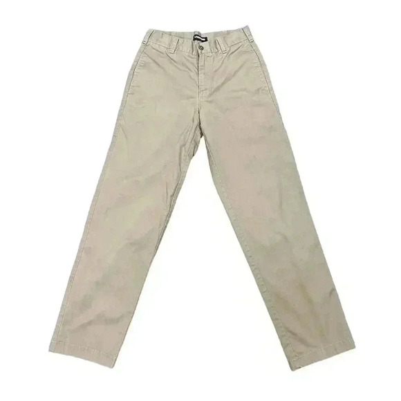 Lands' End Men's Beige Chino Pants Size 21 Straight Leg Solid - Picture 1 of 8
